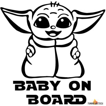 Baby on Board Grogu