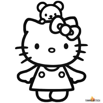 Aranyos Hello Kitty autómatrica