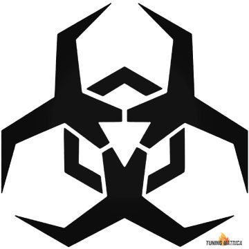 Szögletes biohazard autómatrica