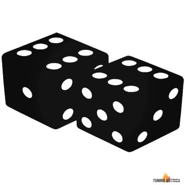 Fekete dobókocka autómatrica