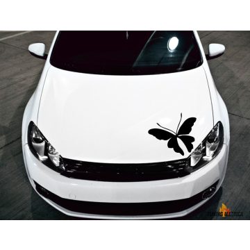 Pillangó motorháztető matrica