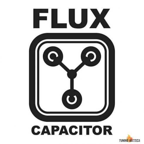 Fluxus kondenzátor tuning felirat