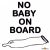 No Baby on Board tuning felirat