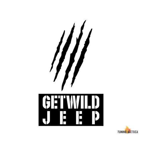 Getwild Jeep tuning felirat