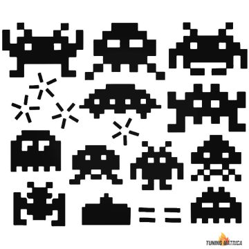 Alien Invaders matricaszett