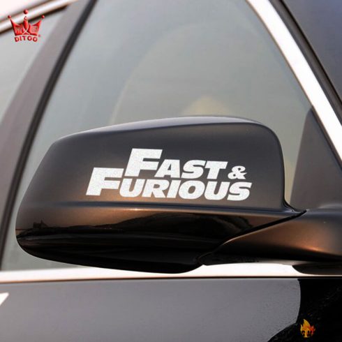 Fast and the Furious visszapillantó matrica (2 db)