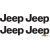 Jeep felni matrica (4 db)