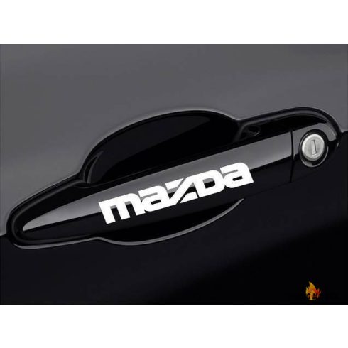 Mazda autókilincs matrica (4 db)