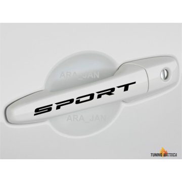 Sport 2 autókilincs matrica (4 db)